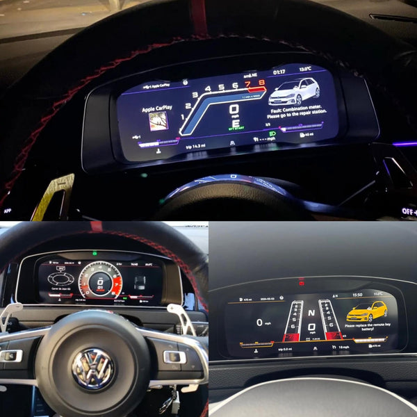 VW Golf Mk7 / Mk7.5 Virtual Cockpit Digital Cluster (2012-2020)