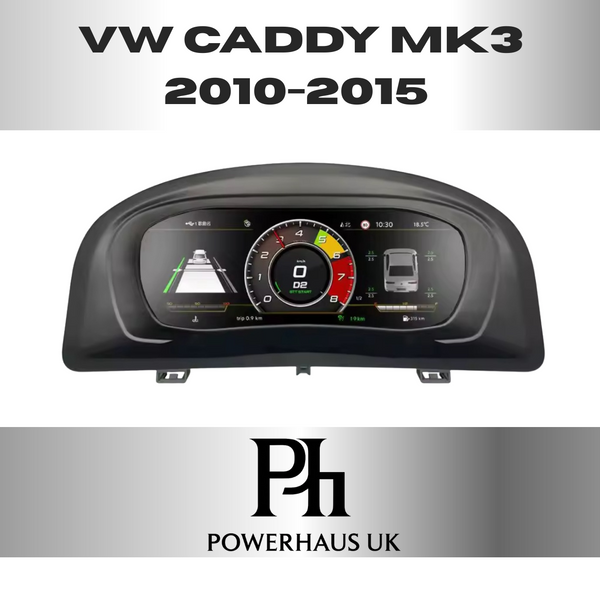 VW Caddy MK3 (2010-2015) Digital Cluster Virtual Cockpit