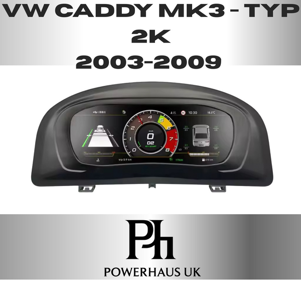 VW Caddy MK3 (2003-2009) Digital Cluster Virtual Cockpit